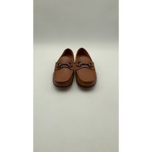 Quince Men Tan Horsebit Loafer Shoes 8.5
